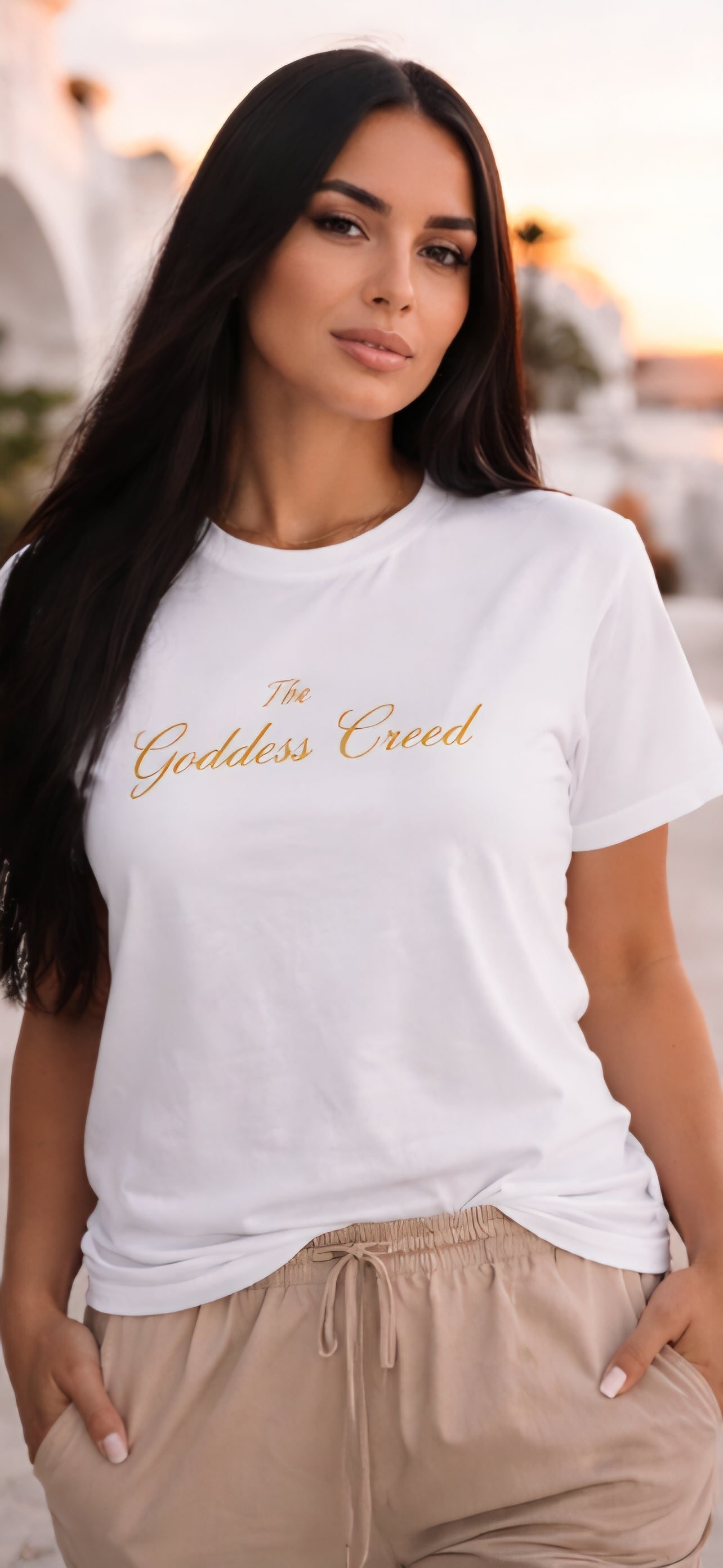 The Goddess Creed Signature Tee - Power & Elegance - UNISEX