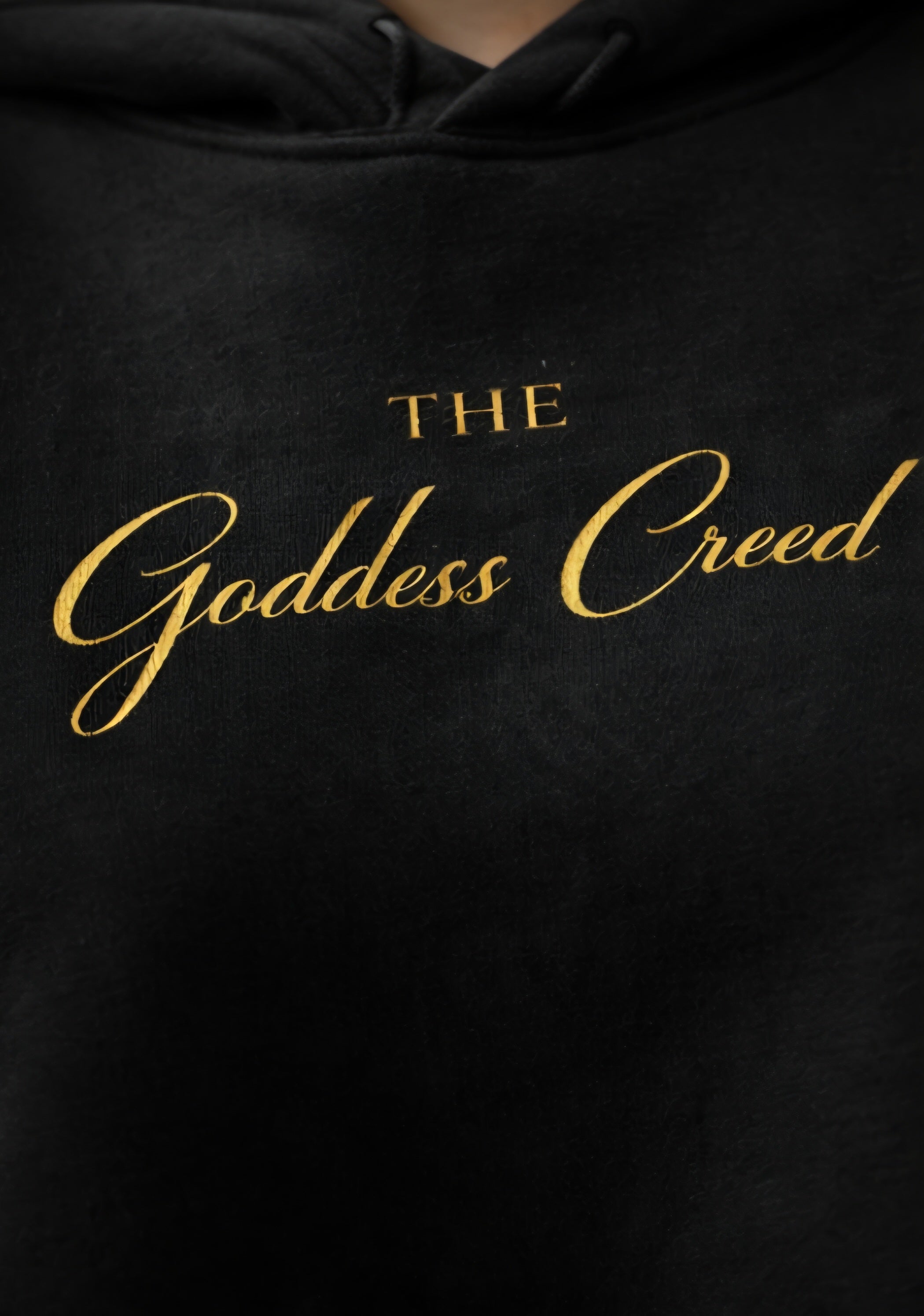 GODDESS OF GYM - CROPPED HOODIE -First Edition-